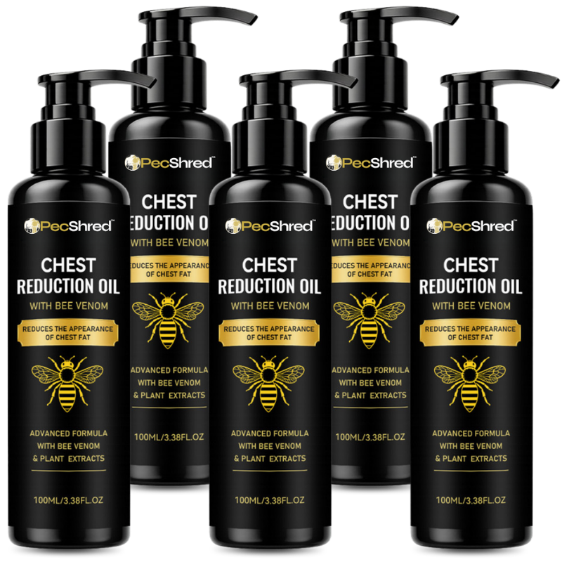 PecShred™ | Daily Chest Care Oil for Men