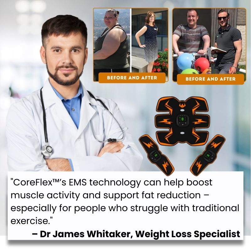 CoreFlex™ | EMS Ab Trainer Body Pad