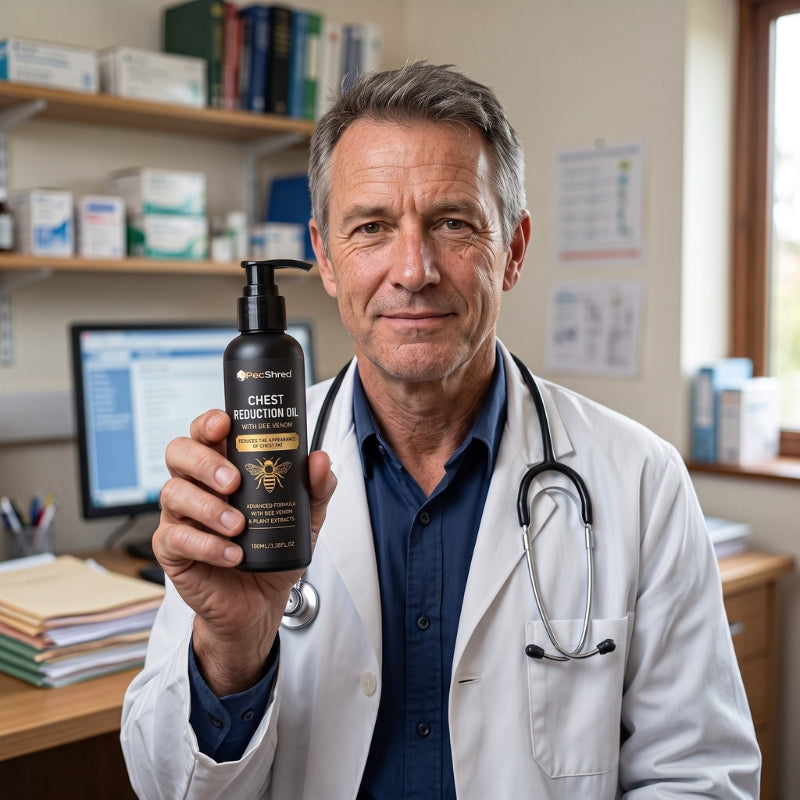 PecShred™ | Bee Venom Chest Reduction Oil