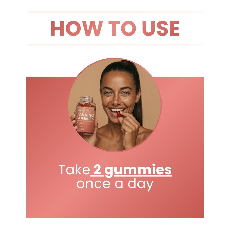 SunGlow™ | Tanning Gummies (Watermelon Flavor)