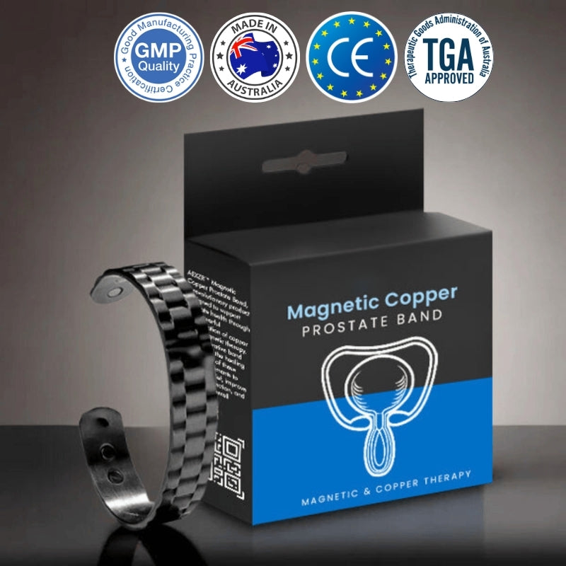 ProstateBand™ | Magnetic Copper Bracelet for Prostate Health