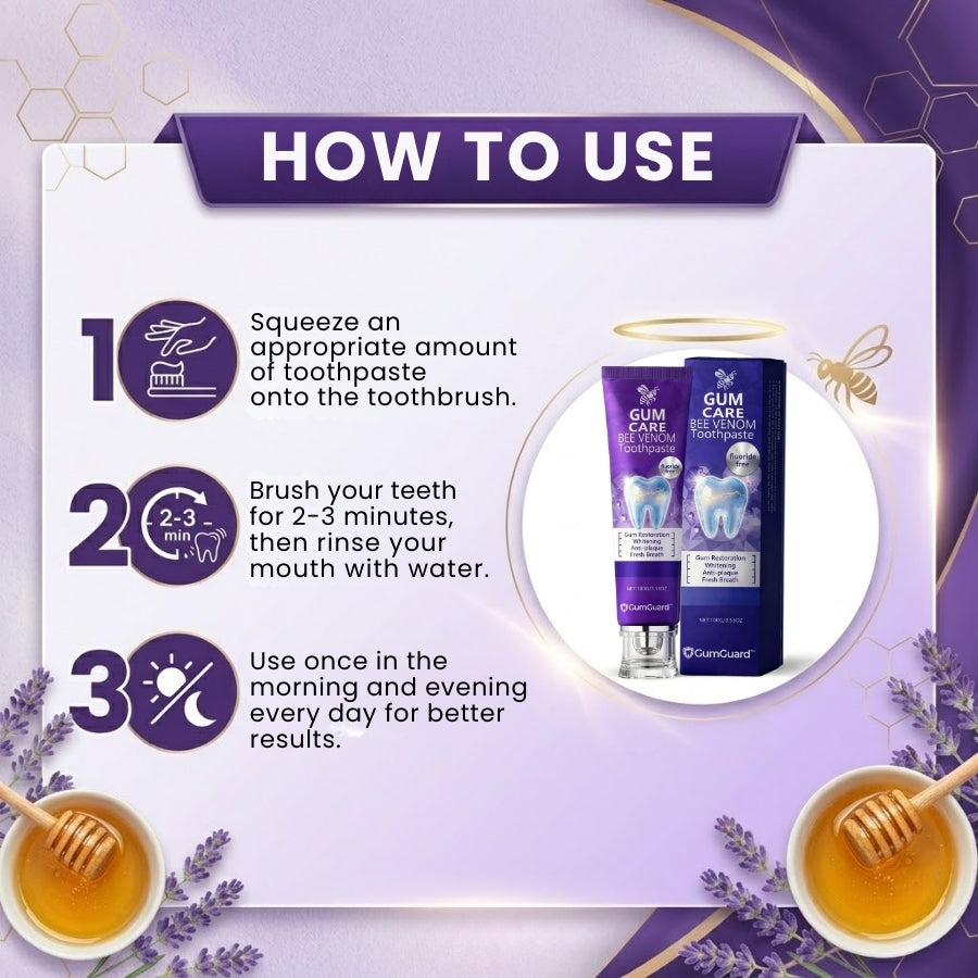 GumGuard™ | Bee Venom Dental Treatment Toothpaste