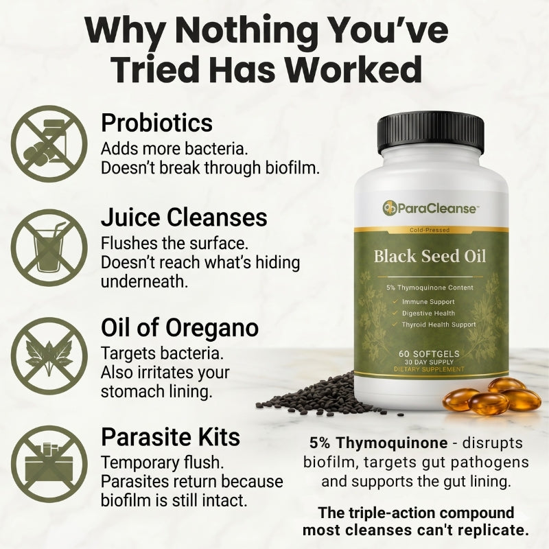 ParaCleanse™ | Ethiopian Black Seed Oil