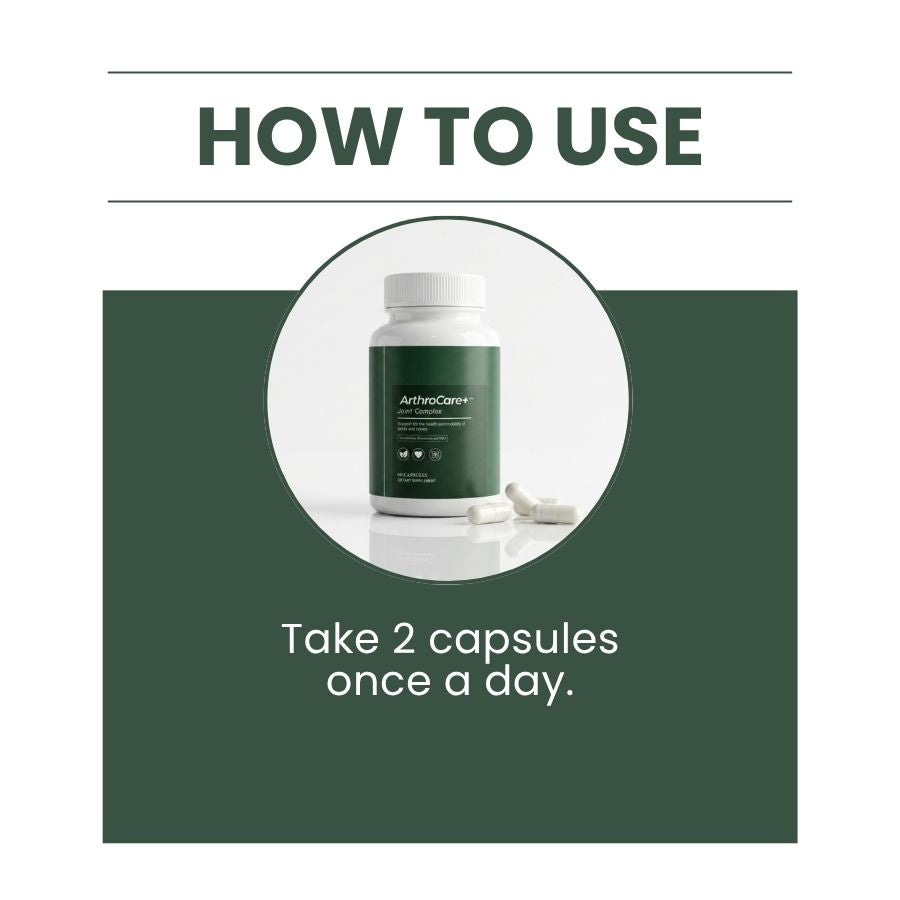 ArthroCare+™ |  Daily Joint Support Capsules