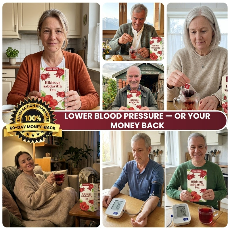 PressurEase™ | 100% Pure Hibiscus — No Fillers
