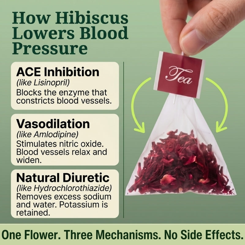 PressurEase™ | 100% Pure Hibiscus — No Fillers