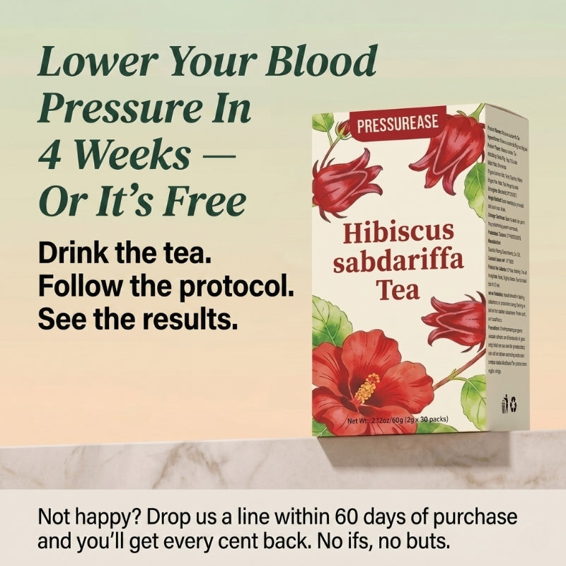 PressurEase™ | 100% Pure Hibiscus — No Fillers