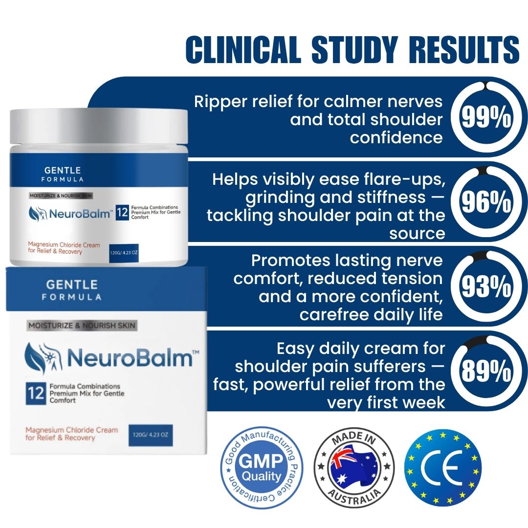 NeuroBalm™ | Magnesium Cream for Shoulder Pain