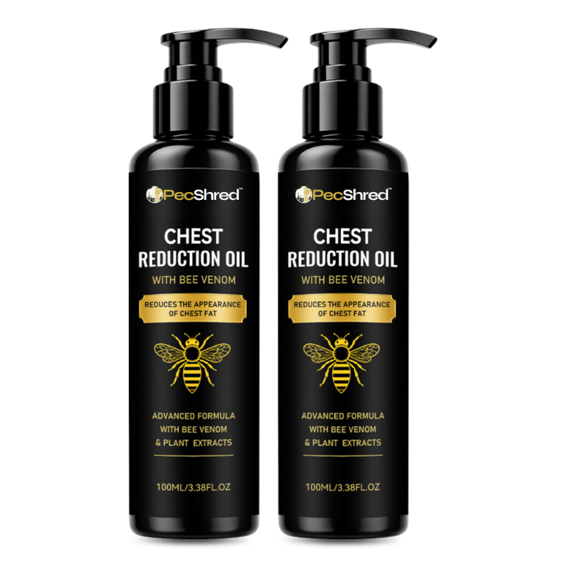 PecShred™ | Bee Venom Chest Reduction Oil