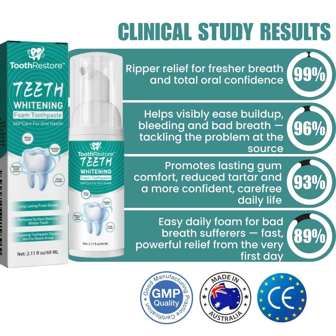 ToothRestore™ | Teeth Whitening Foam