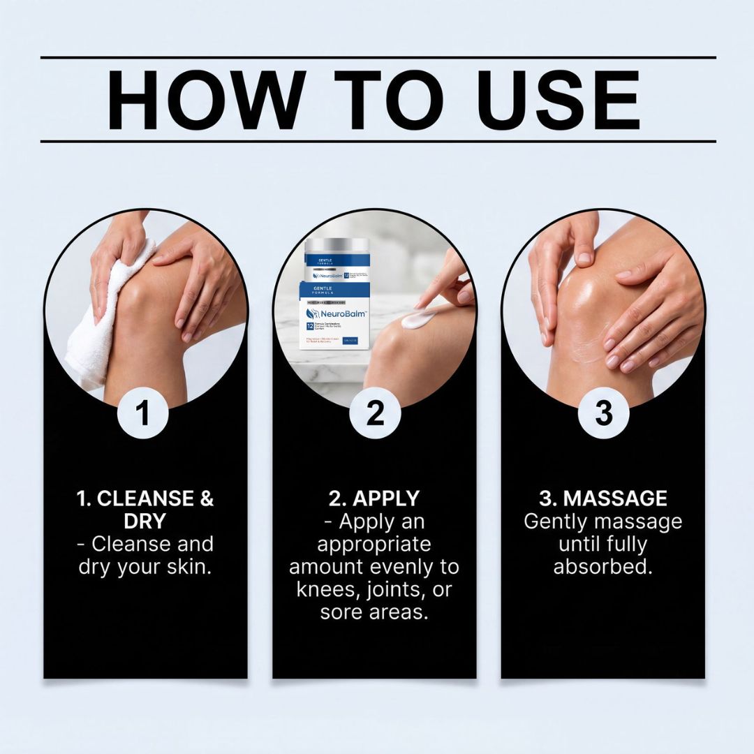 NeuroBalm™ | Magnesium Cream for Shoulder Pain