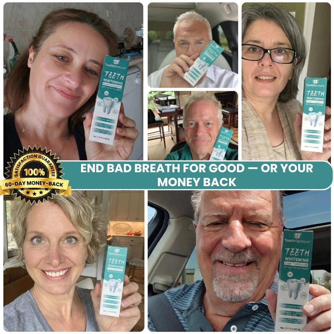 ToothRestore™ | Teeth Whitening Foam