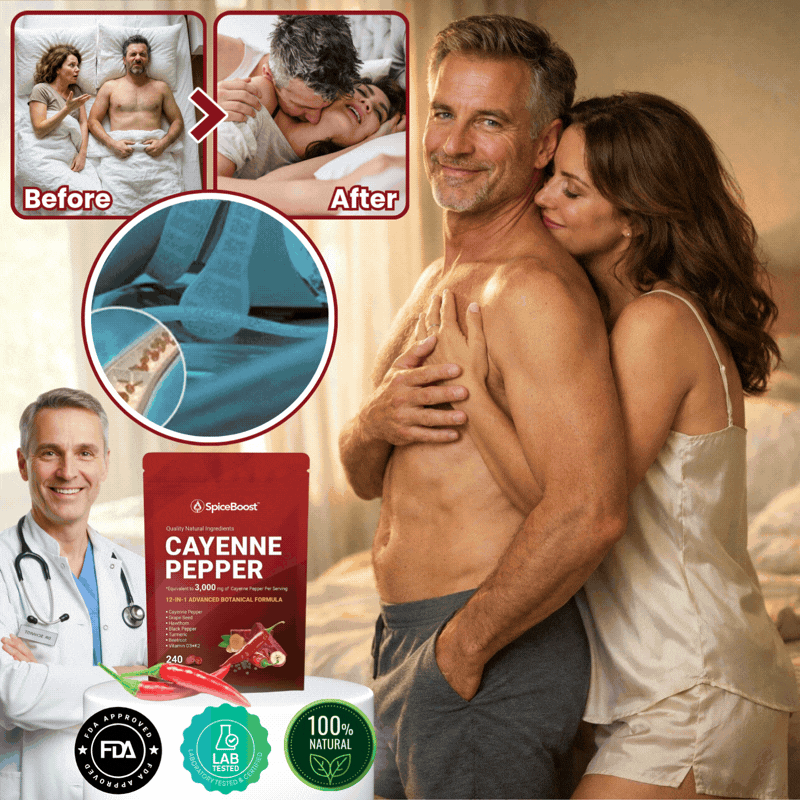 SpiceBoost™ | Concentrated Cayenne Pepper for Erectile Dysfunction