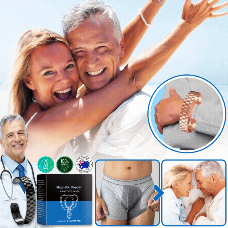 ProstateBand™ | Magnetic Copper Bracelet for Prostate Health