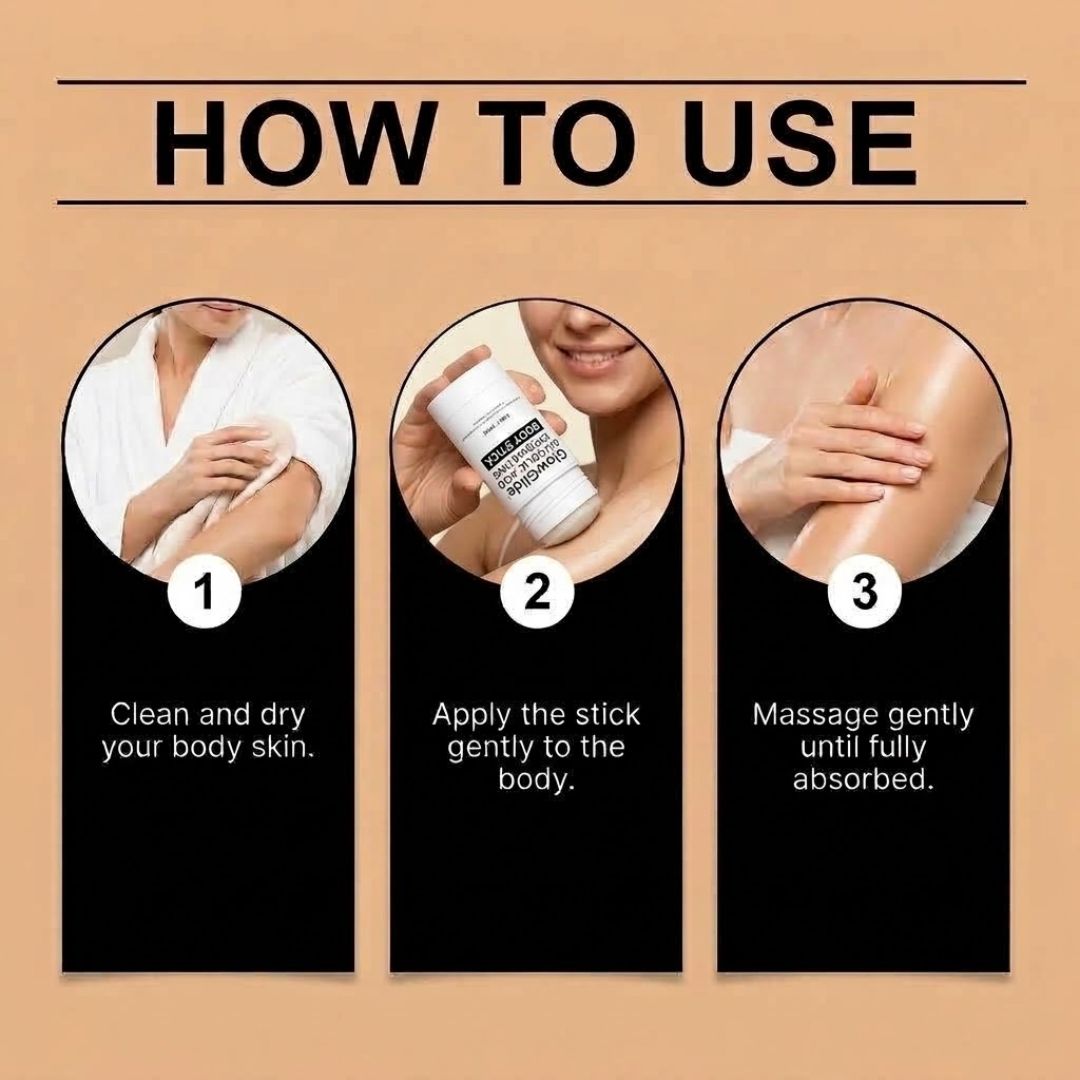 GlowGlide™ | Glycolic Acid Exfoliating Body Stick