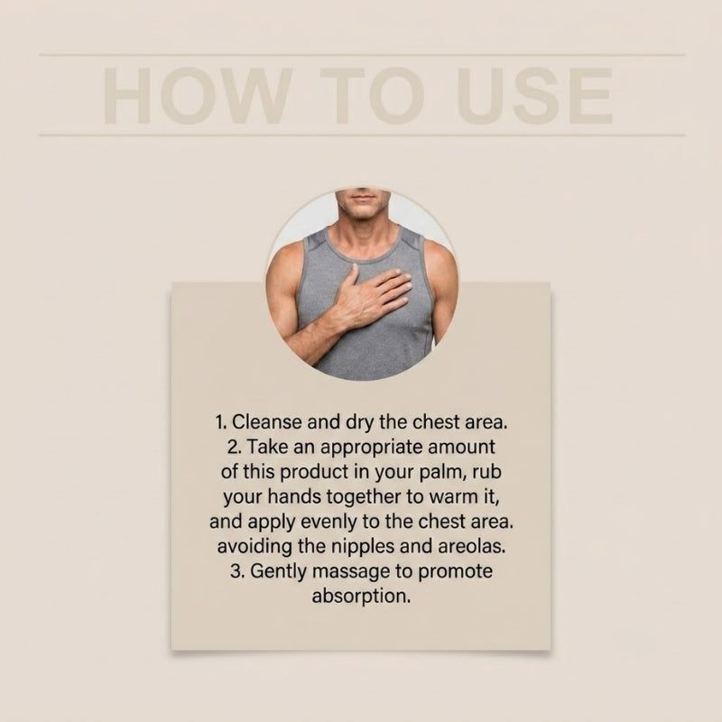 PecShred™ | Daily Chest Care Oil for Men