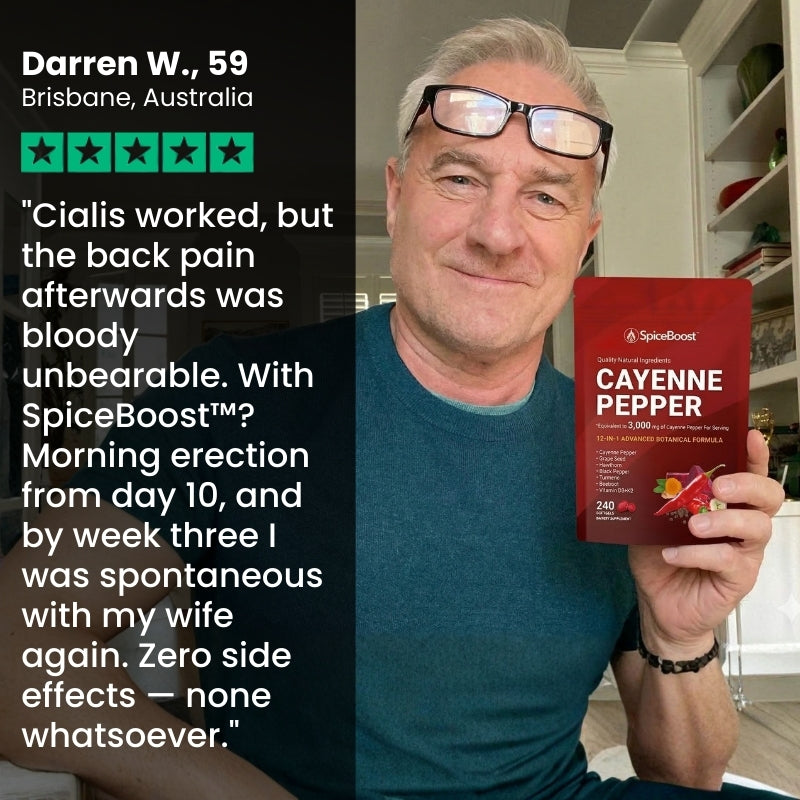 SpiceBoost™ | Concentrated Cayenne Pepper for Erectile Dysfunction