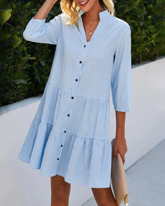 Daisy | Plaid perfection for sun-kissed adventures