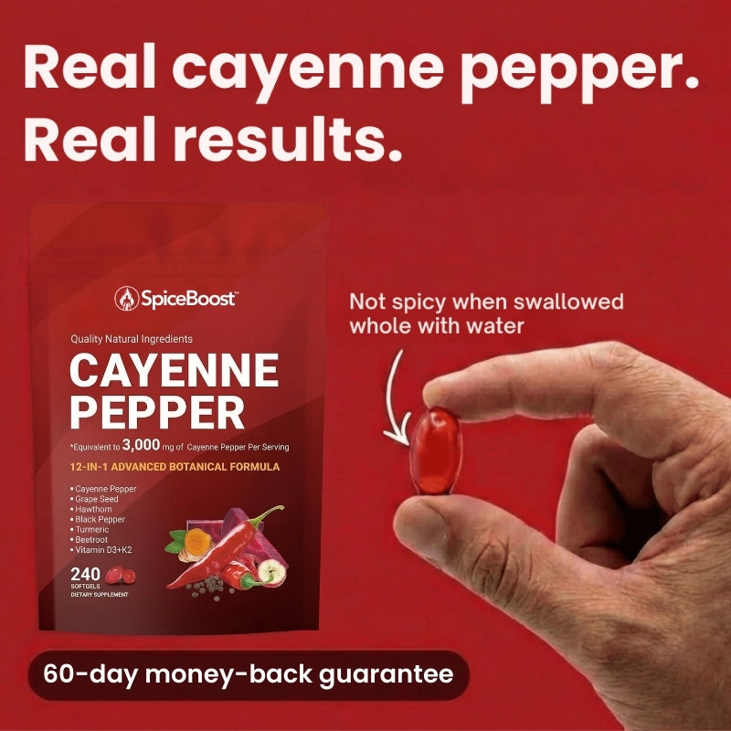 SpiceBoost™ | Concentrated Cayenne Pepper for Erectile Dysfunction