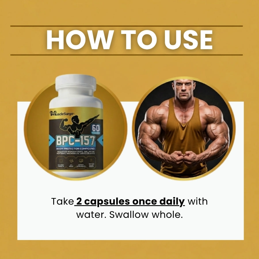 MuscleSurge™ | Muscle-Building Capsules
