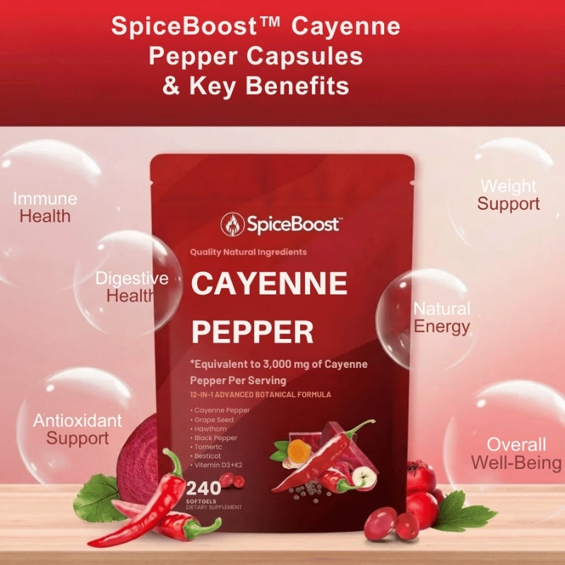 SpiceBoost™ | Concentrated Cayenne Pepper for Erectile Dysfunction