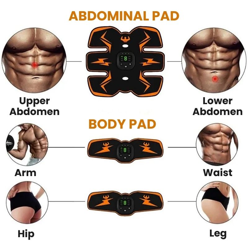 CoreFlex™ | EMS Ab Trainer Body Pad