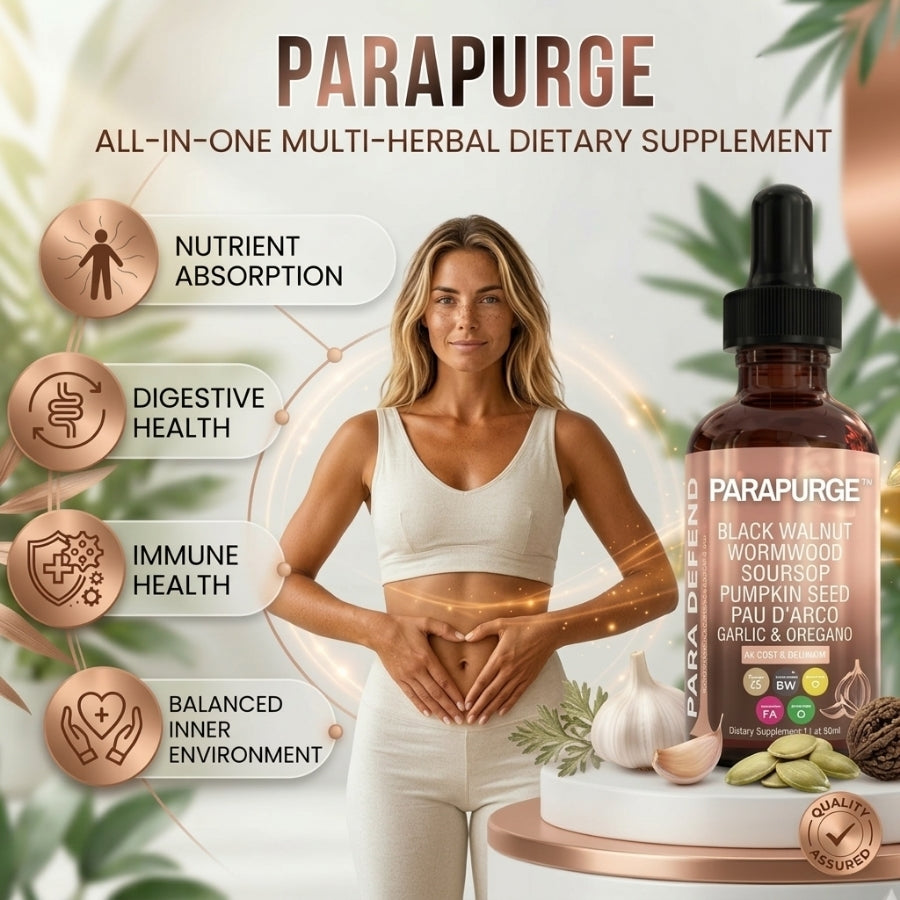 ParaPurge™ | Wormwood & Black Walnut Parasite Detox