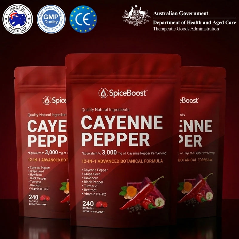 SpiceBoost™ | Concentrated Cayenne Pepper for Erectile Dysfunction
