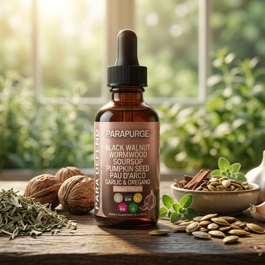 ParaPurge™ | Wormwood & Black Walnut Parasite Detox