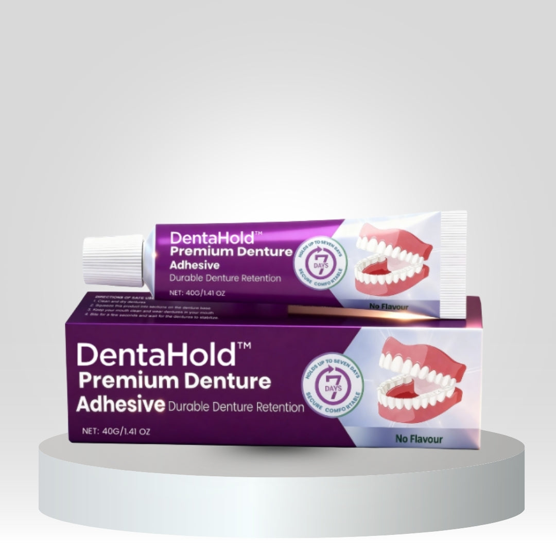 DentaHold™ | Long-Lasting Denture Adhesive