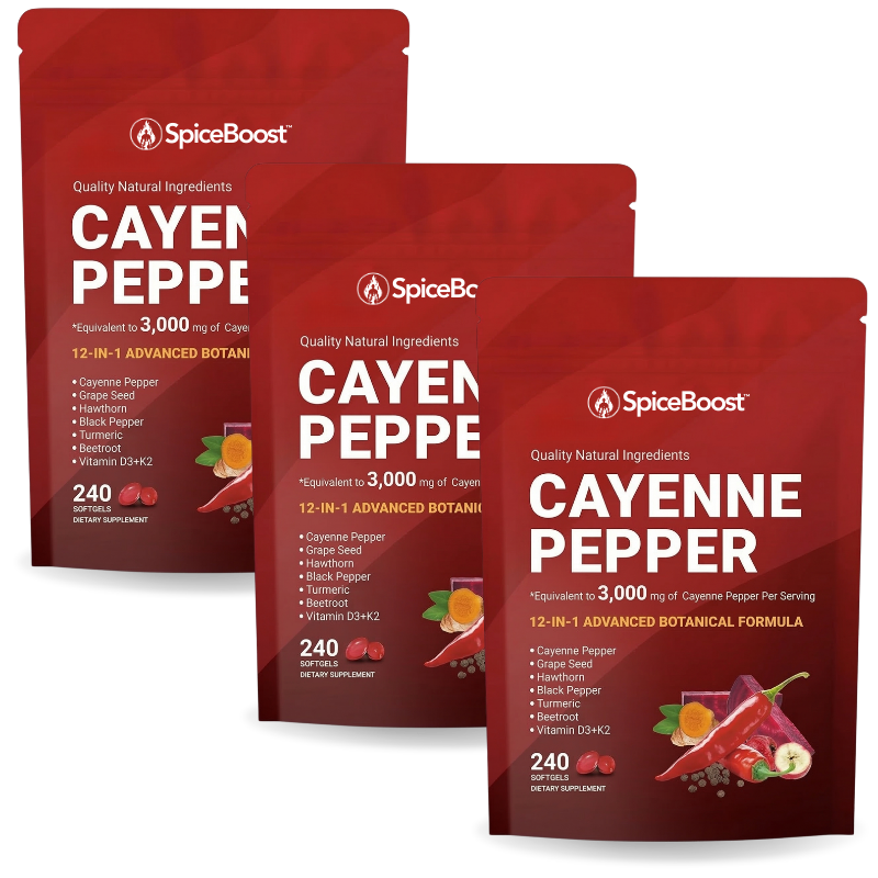 SpiceBoost™ | Concentrated Cayenne Pepper for Erectile Dysfunction