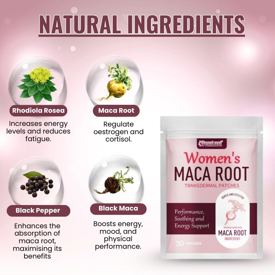 FemLust™ | Women's Maca Root Transdermal Patches