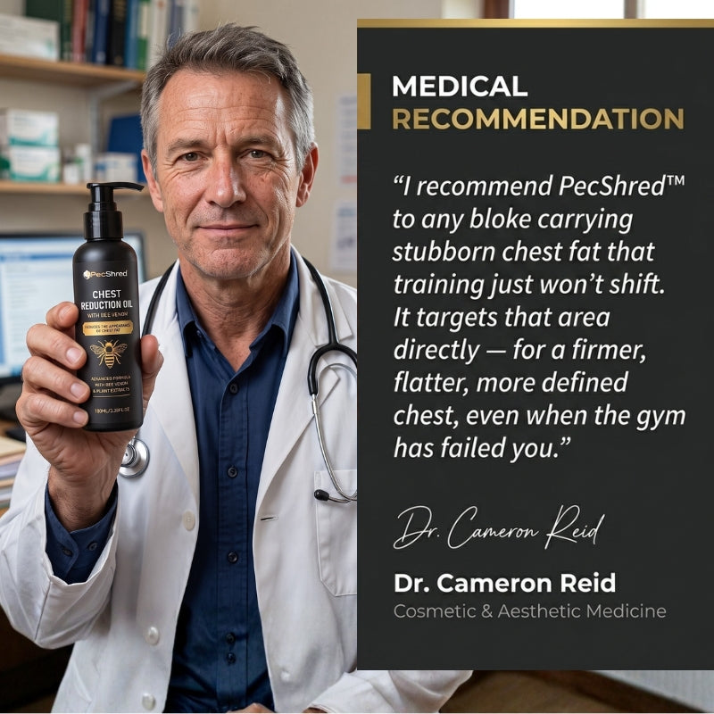 PecShred™ | Bee Venom Chest Reduction Oil