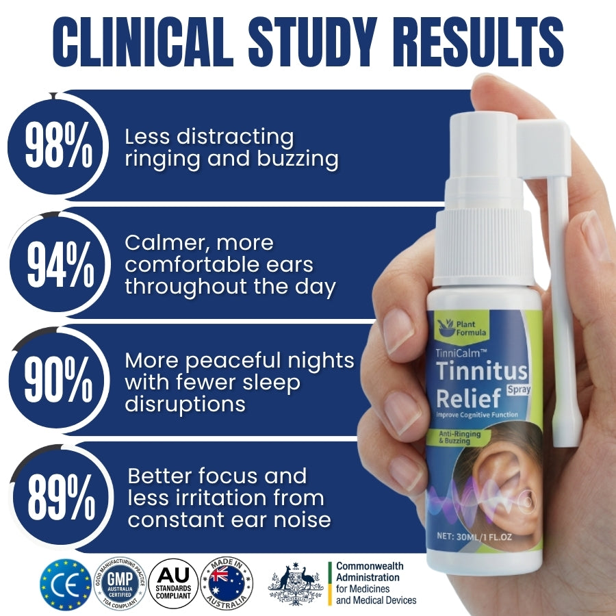 TinniCalm™ | Natural Tinnitus Relief Spray