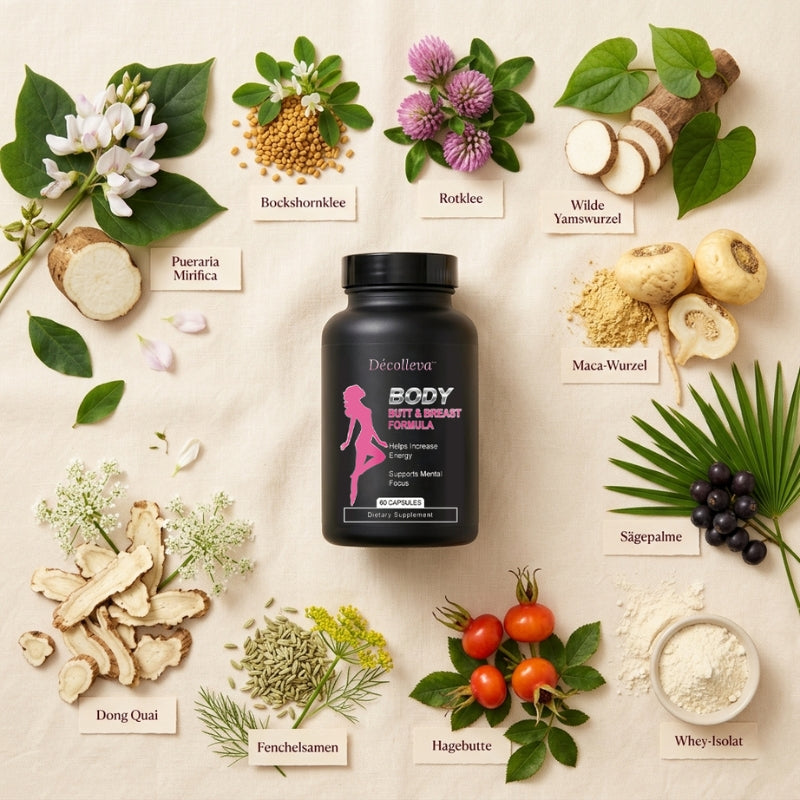 Décolleva™ | Fenugreek + Pueraria Mirifica for breast firming and fullness