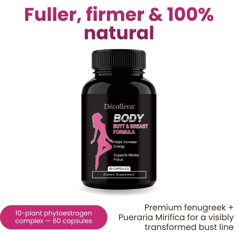 Décolleva™ | Fenugreek + Pueraria Mirifica for breast firming and fullness