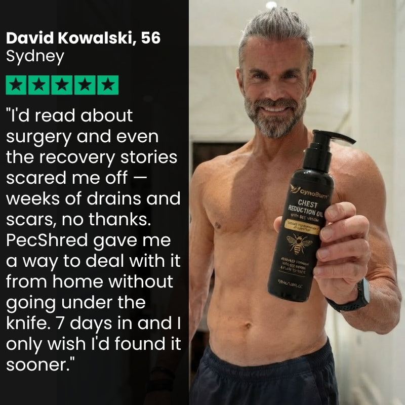 PecShred™ | Bee Venom Chest Reduction Oil