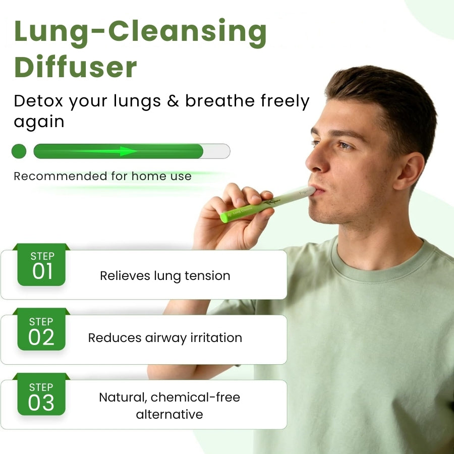 PuffiAir™ | Mullein Leaf Diffuser (4 Aromas in One Box)