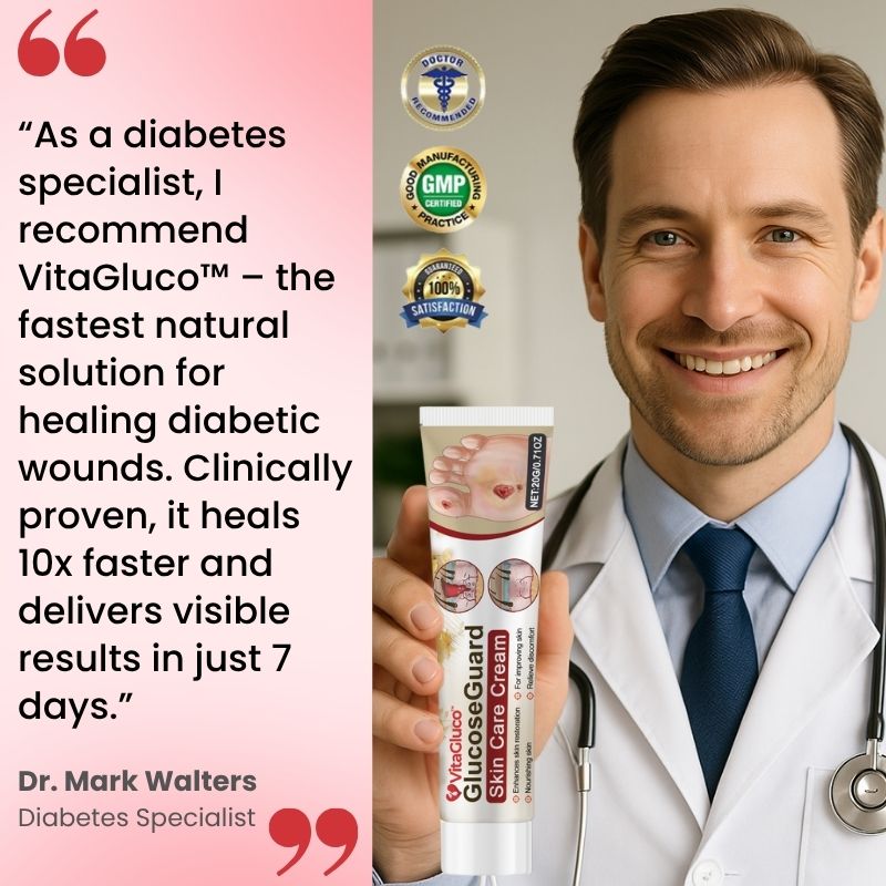 VitaGluco™ | Diabetic Skin Repair Cream