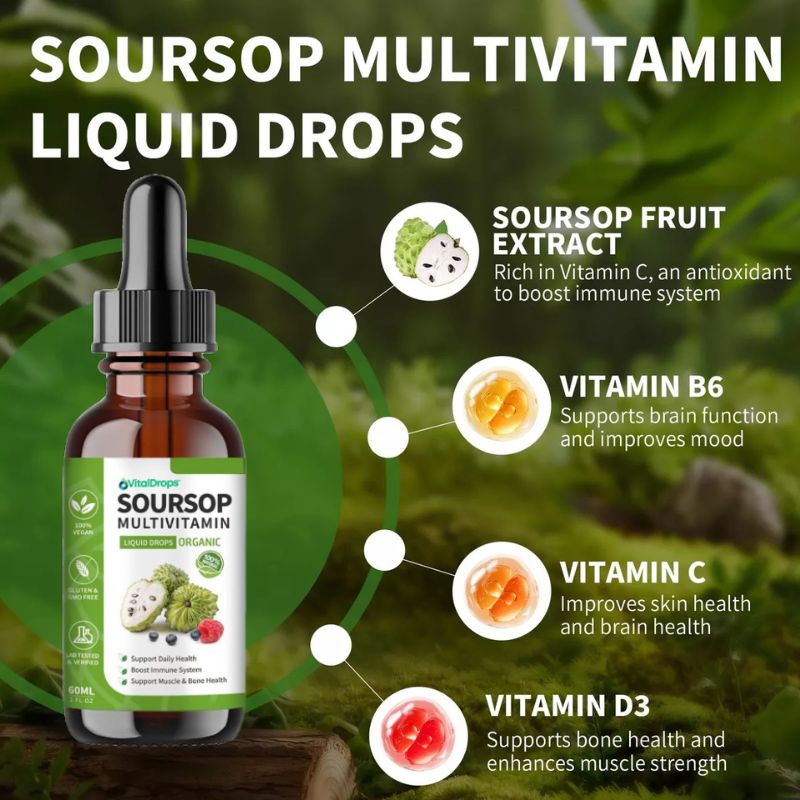 VitalDrops™ | Soursop Multivitamin Drops