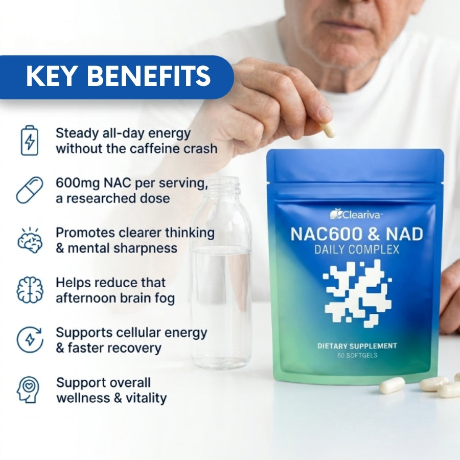 Cleariva™ | NAC600 & NAD Daily Complex