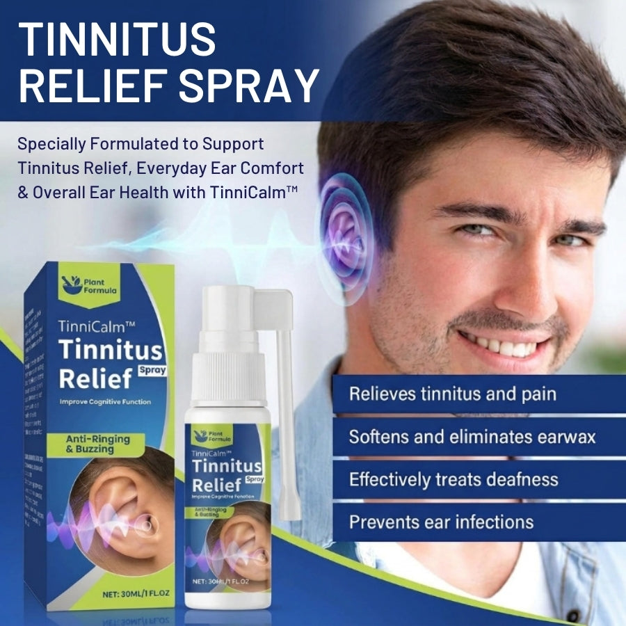 TinniCalm™ | Natural Tinnitus Relief Spray
