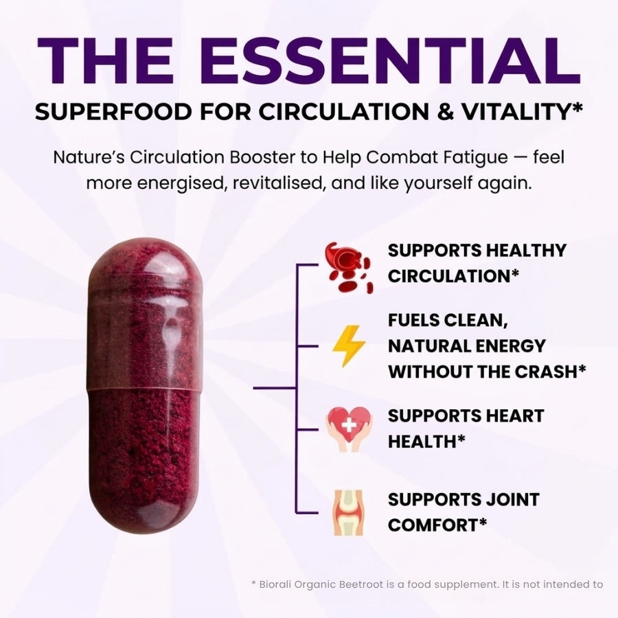 BeetVital™ | Organic Beetroot Capsules
