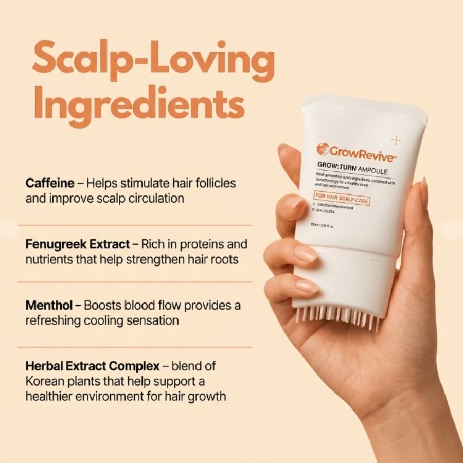 GrowRevive™ | Hair Scalp Care Serum