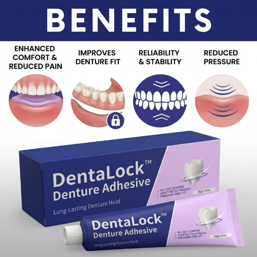 DentaLock™ | Advanced Denture Adhesive