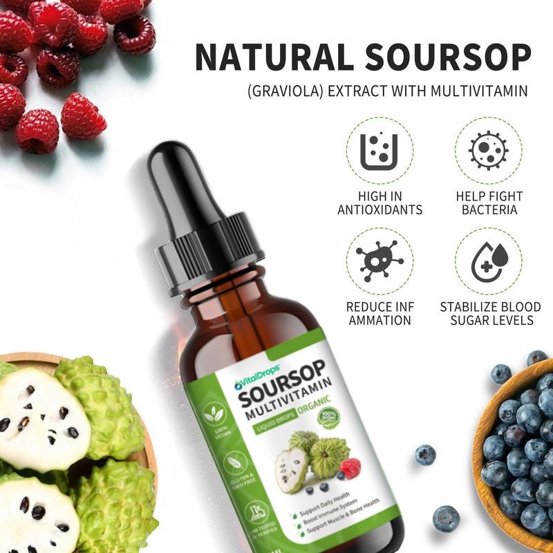VitalDrops™ | Soursop Multivitamin Drops