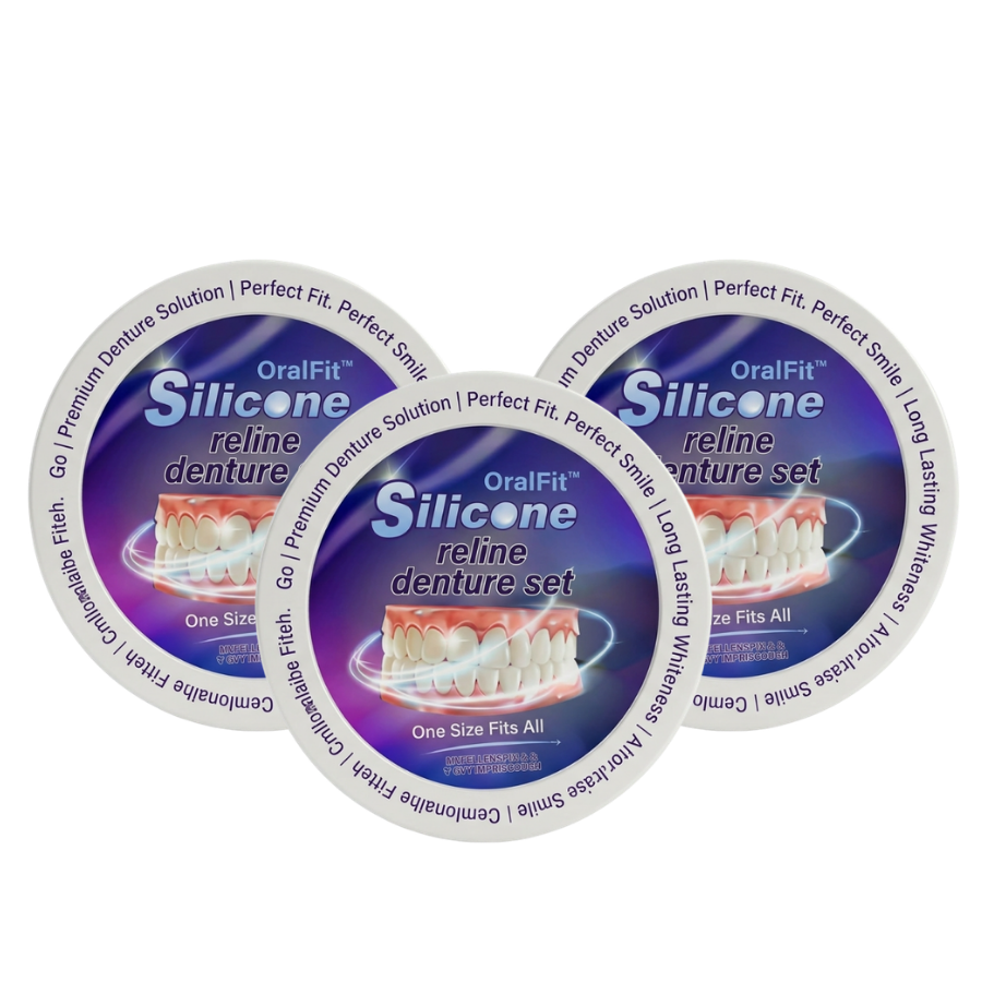 OralFit™ | Silicone Reline Denture Set