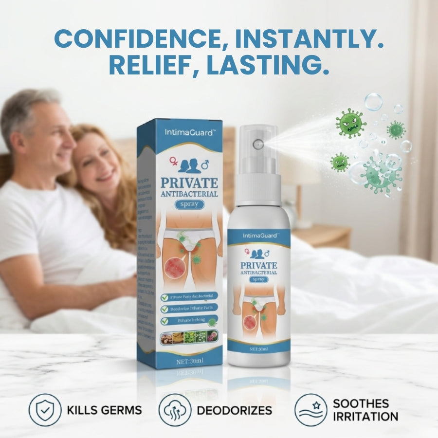 IntimaGuard™ |  Private Antibacterial Spray