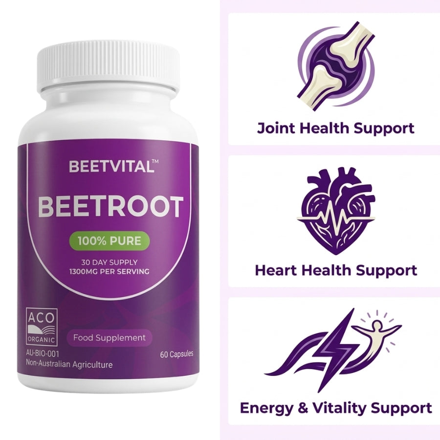 BeetVital™ | Organic Beetroot Capsules