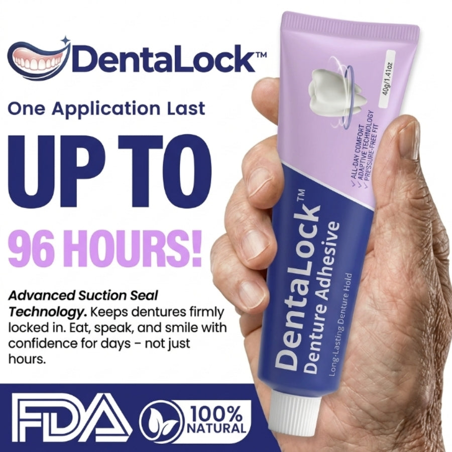 DentaLock™ | Advanced Denture Adhesive